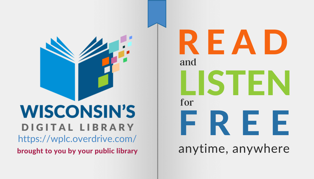 Wisconsin's Digital Library business cards (front)