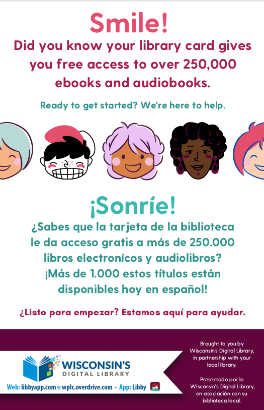 English and Spanish flyer