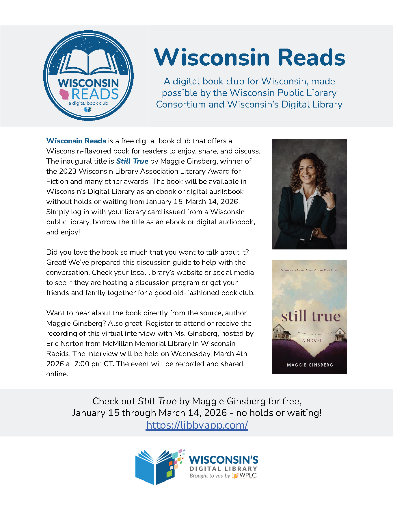 Wisconsin Reads Overview Handout