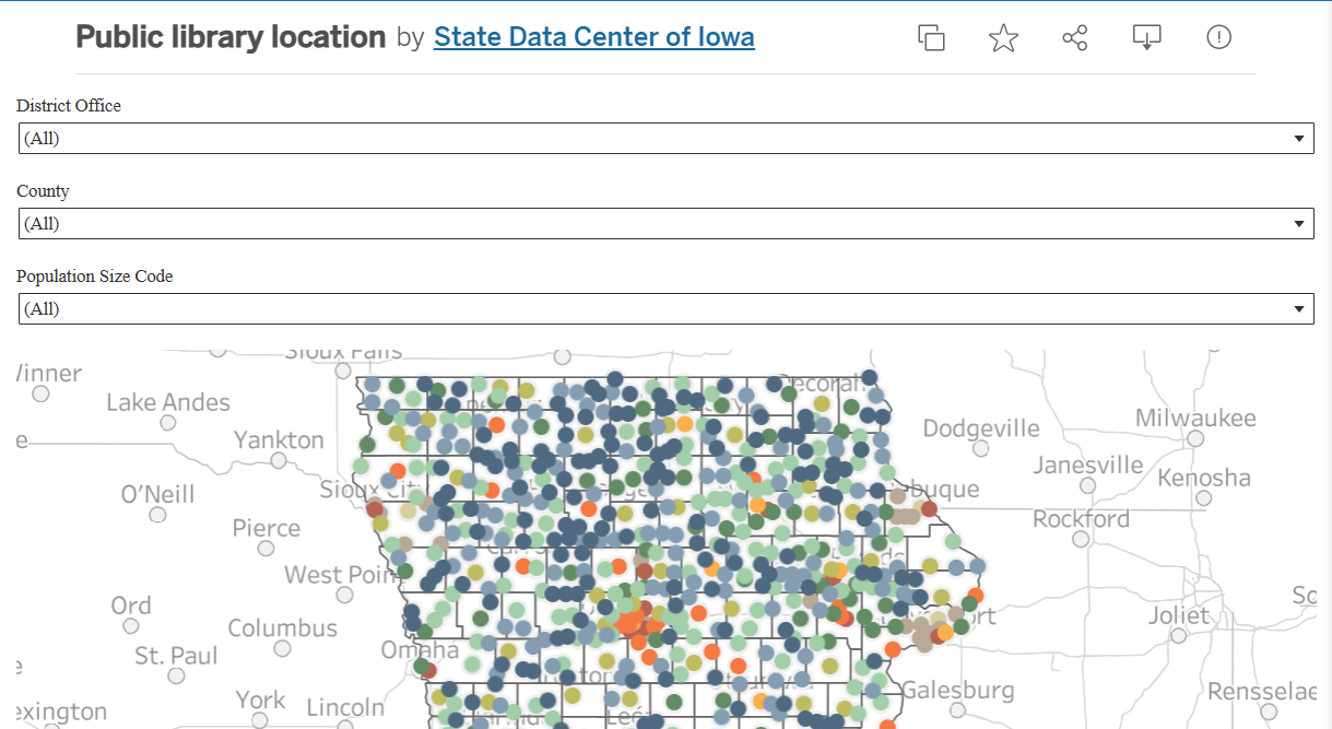 Iowa Public Library Dashboard